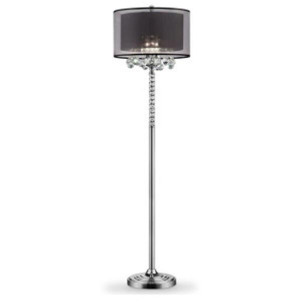 Ore Furniture 62.5 in. Effleurer Crystal Floor Lamp K-5150F